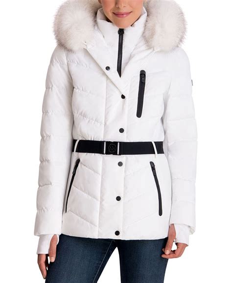 michael kors women's hooded jacket|michael kors coats outlet.